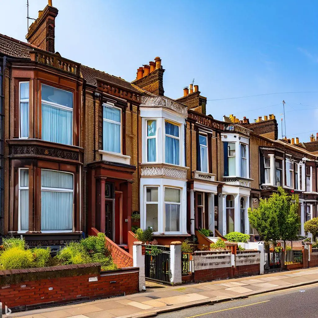 Terraced rental properties in Liverpool